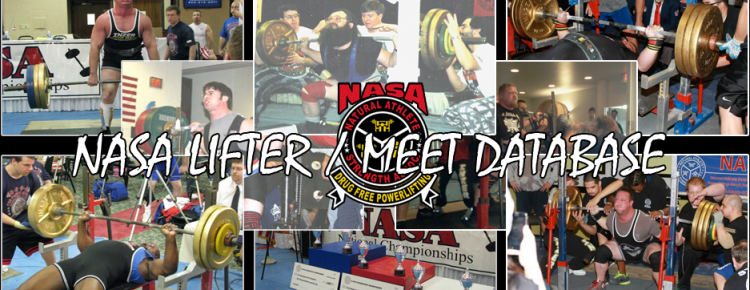 Check out the NASA lifter/meet database!