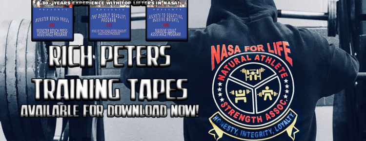 Rich Peters’ Powerlifting Training Tapes now available online
