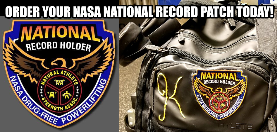 Order Your NASA National Record Patch